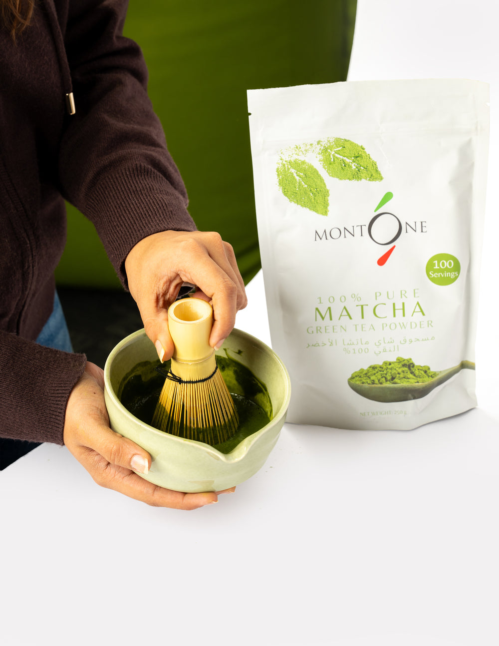 Montone 100% pure green Matcha